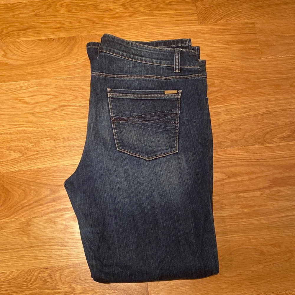 Size 14S Bootleg Dark Denim Jeans